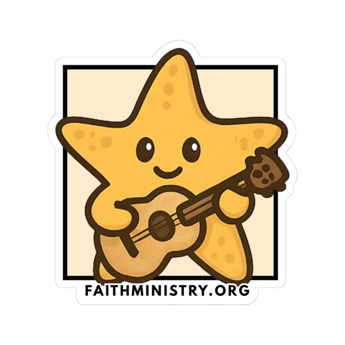 Starfish Sticker: Teaching Music