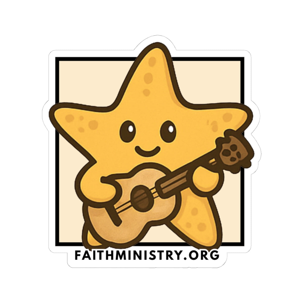 Starfish Sticker: Teaching Music