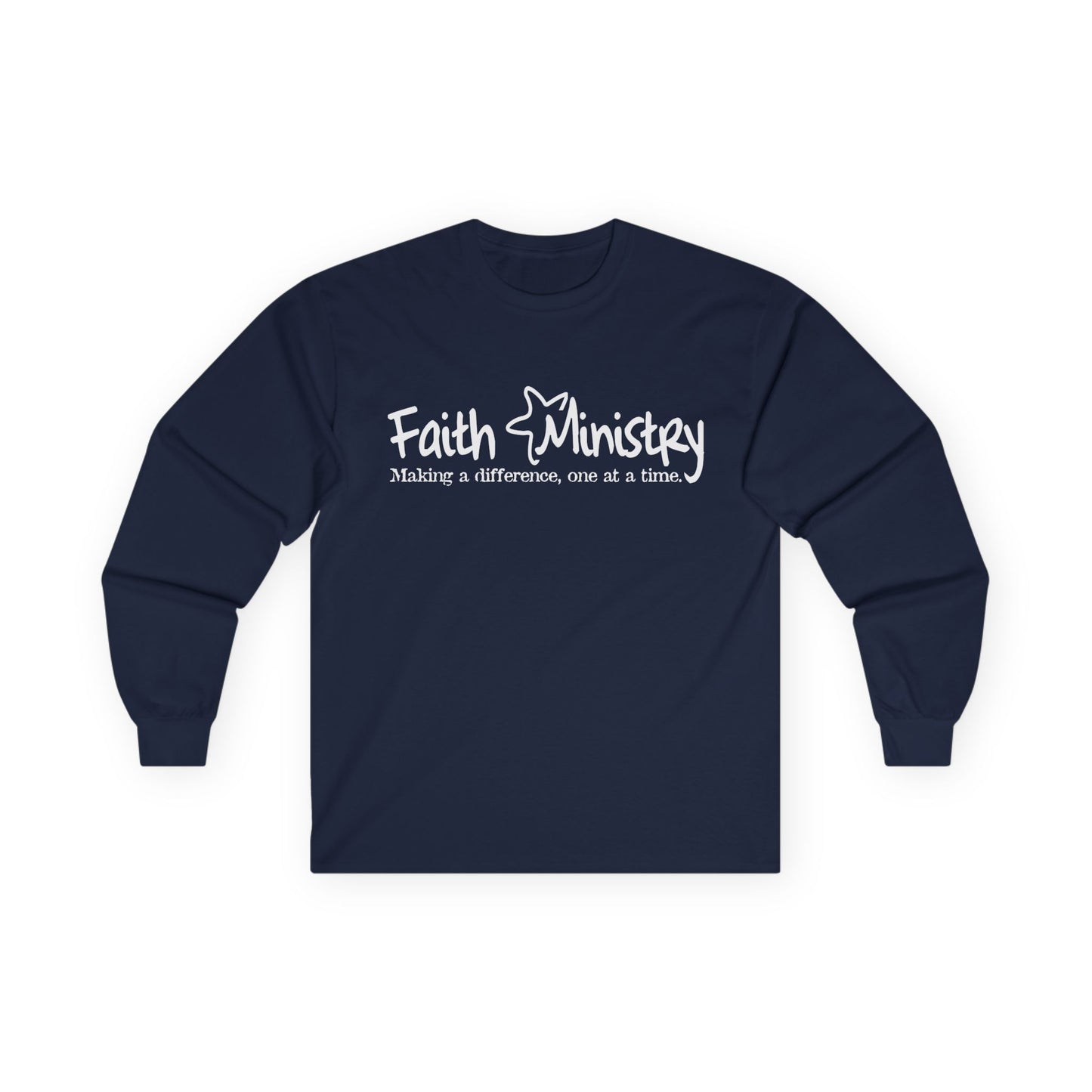 Classic Faith Ministry Logo Long Sleeve Tee