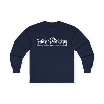 Classic Faith Ministry Logo Long Sleeve Tee