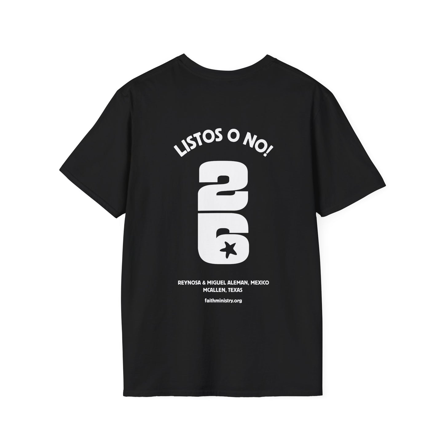 2026 T-Shirt: "Listos o No"