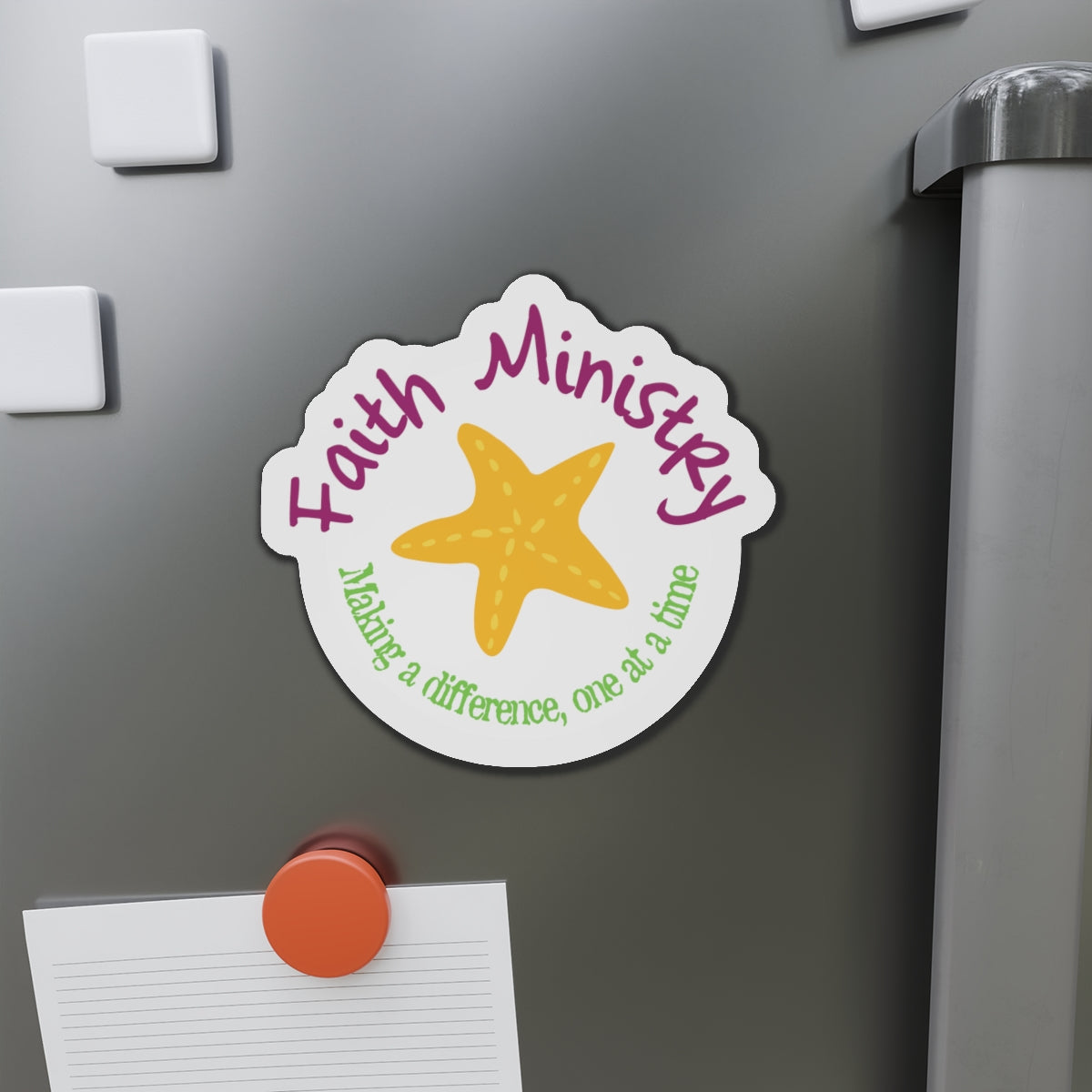 Faith Ministry Logo Magnets