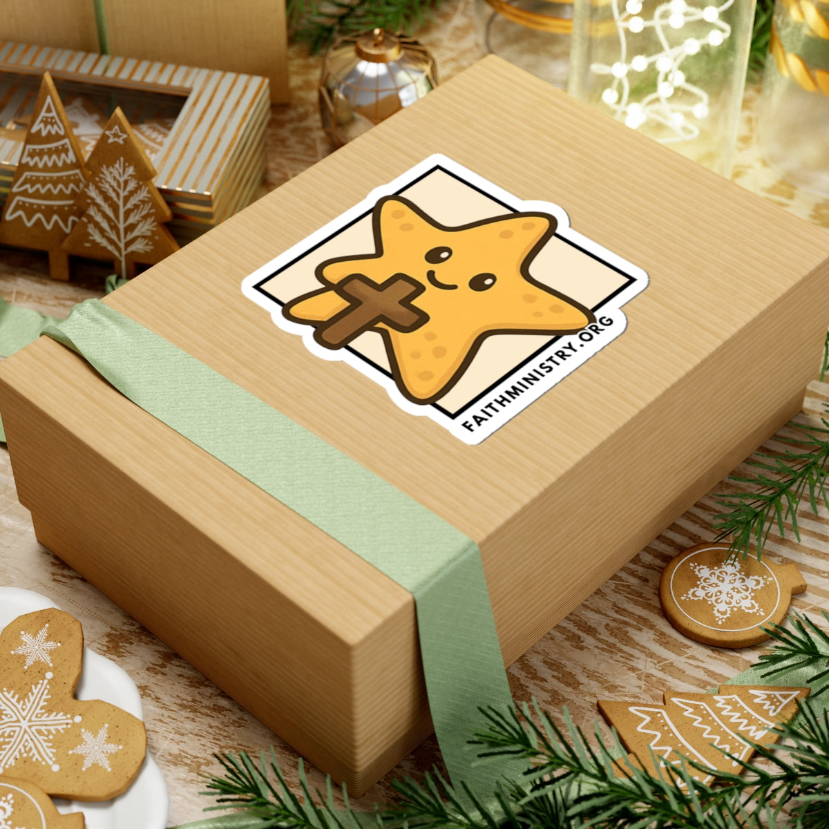 Starfish Sticker: Spreading God's Love