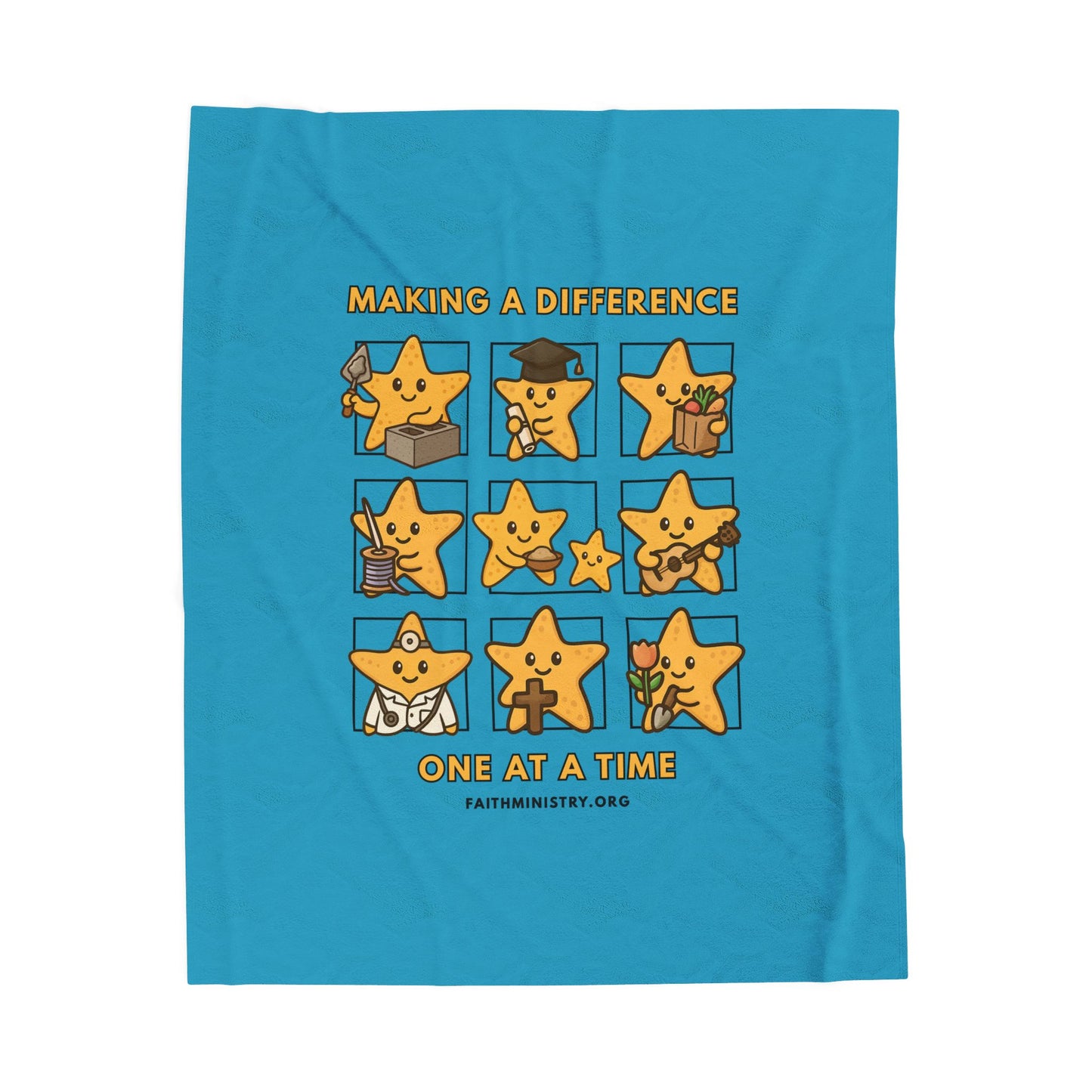 Starfish Buddies Blanket