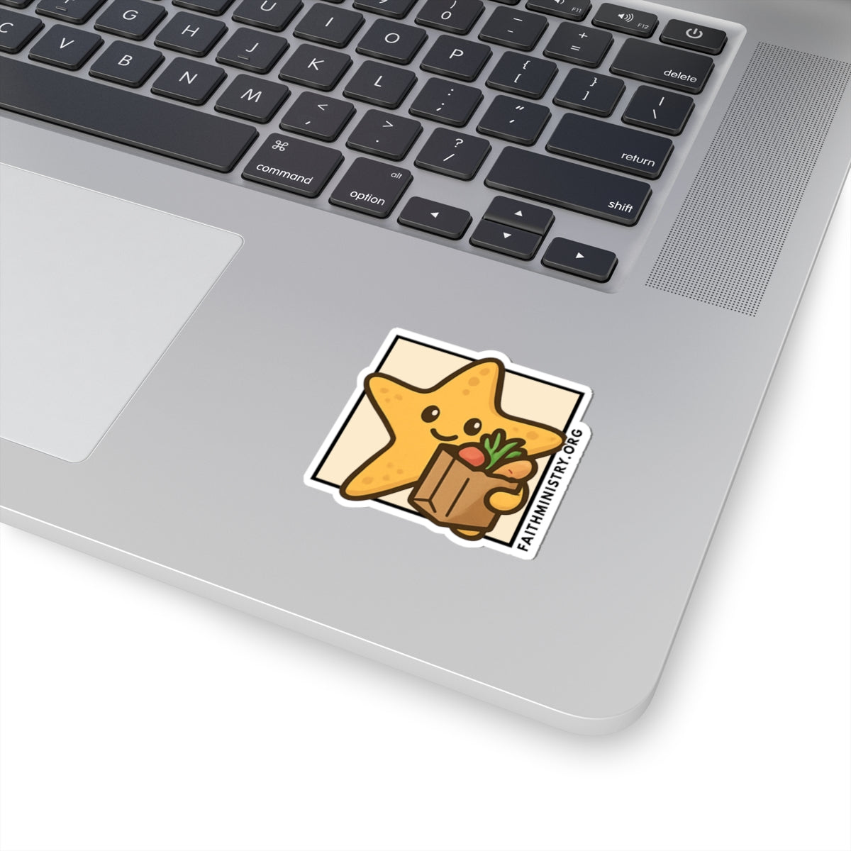 Starfish Sticker: Delivering Grocery Packges