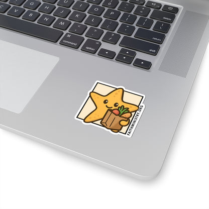 Starfish Sticker: Delivering Grocery Packges