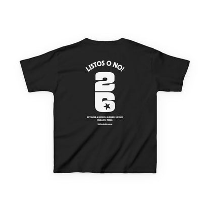 2026 Kids' T-Shirt: "Listos o No"