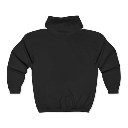 Embroidered Zip-Up Hoodie