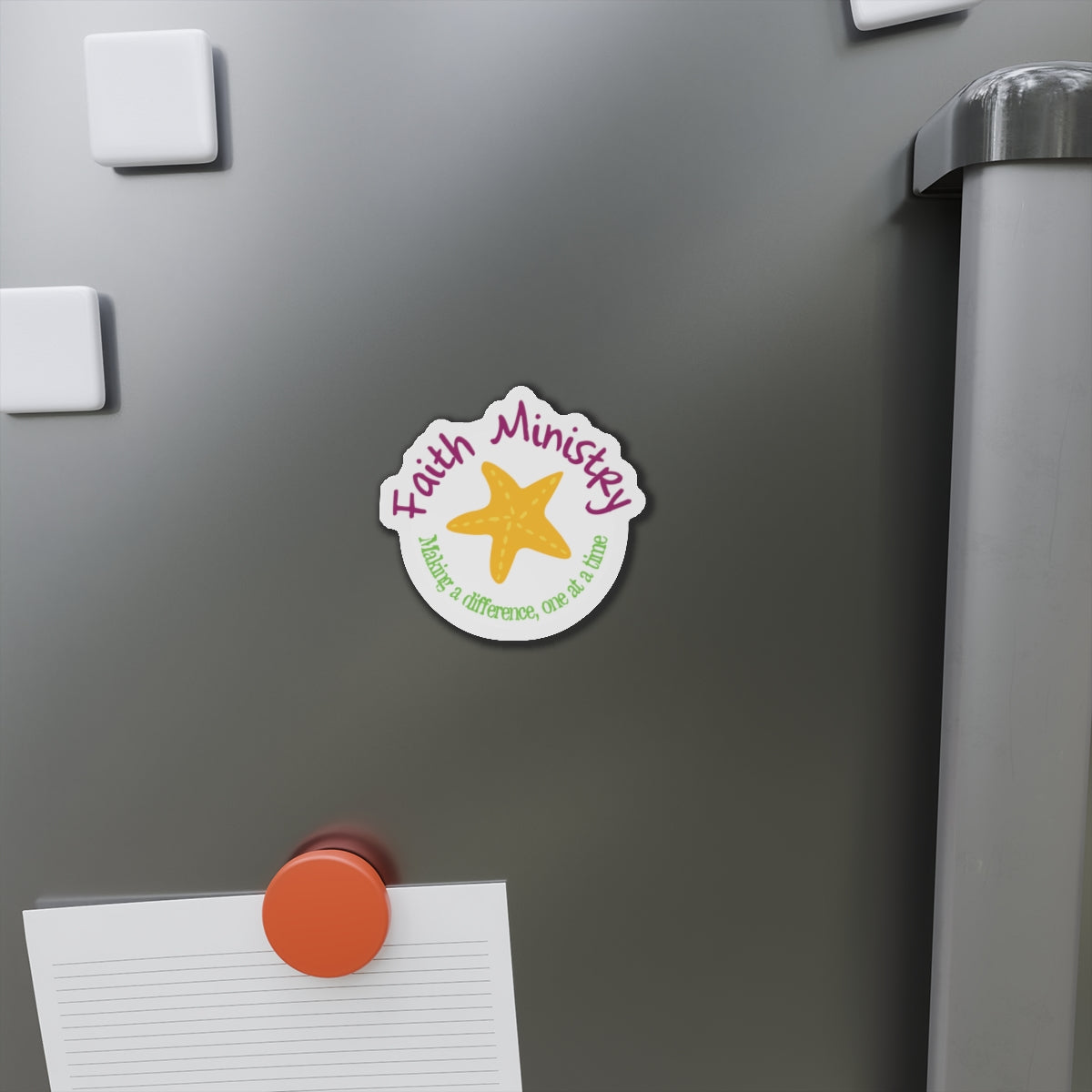 Faith Ministry Logo Magnets