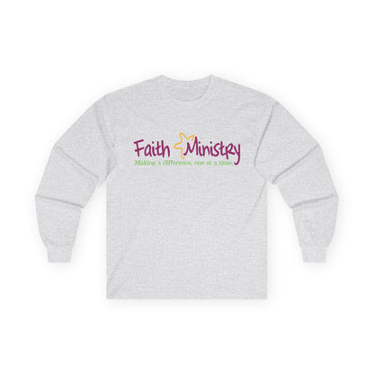 Classic Faith Ministry Logo Long Sleeve Tee