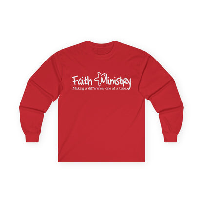 Classic Faith Ministry Logo Long Sleeve Tee