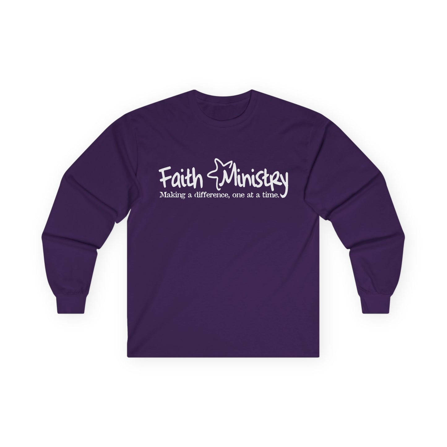 Classic Faith Ministry Logo Long Sleeve Tee