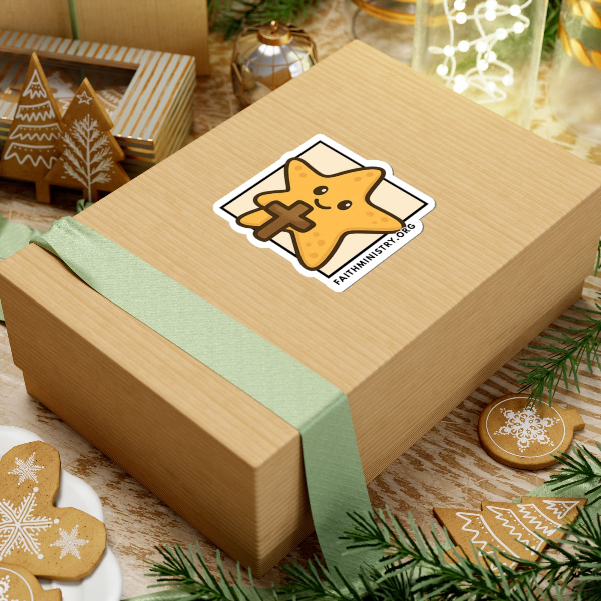 Starfish Sticker: Spreading God's Love