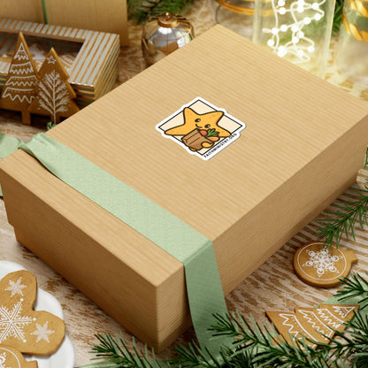 Starfish Sticker: Delivering Grocery Packges