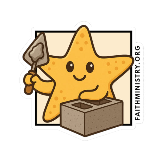 Starfish Sticker: Building Houses